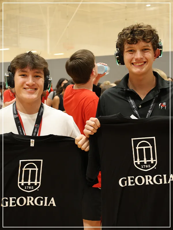New Student Orientation side image.